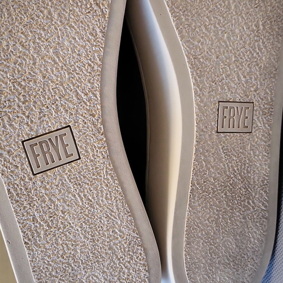 FRYE Black Leather HIGH-TOP Sneakers WO's 8.5 EUC - Picture 10 of 10